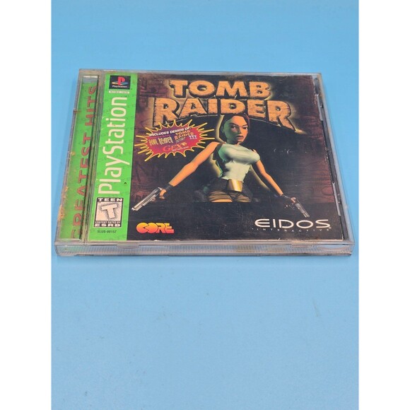 Playstation Tomb Raider Greatest Hits - Picture 1 of 4